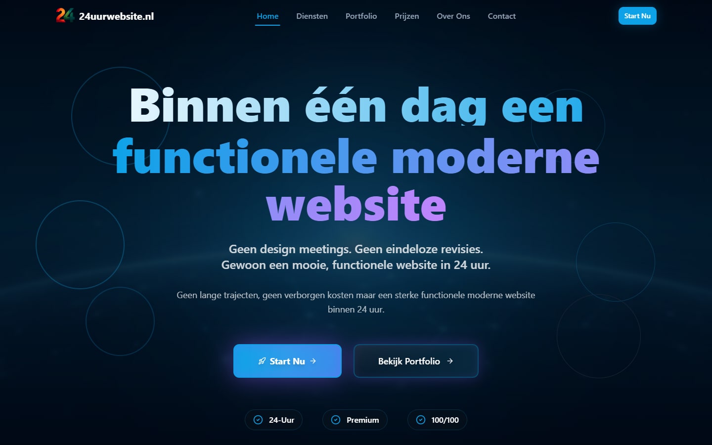 24uurwebsite.nl — Websites binnen 24 uur