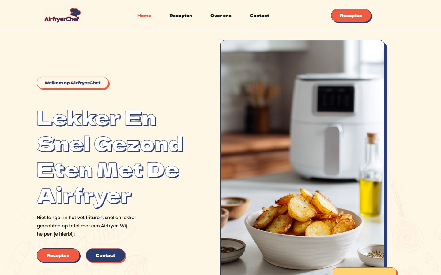 Airfryerchef — Receptenblog voor de airfryer