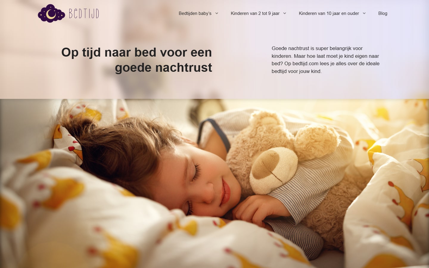 Bedtijd — Informatiesite over slaap voor kinderen