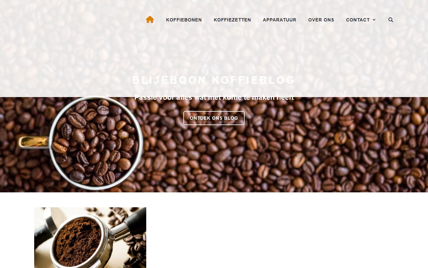 Blijeboon.nl — Koffieblog