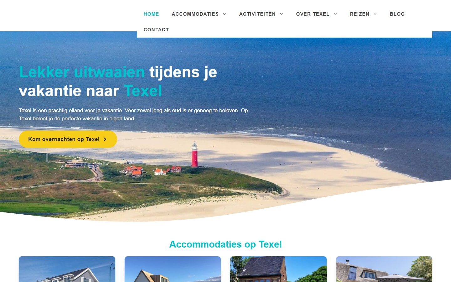 Boot Texel — Vakantie op Texel