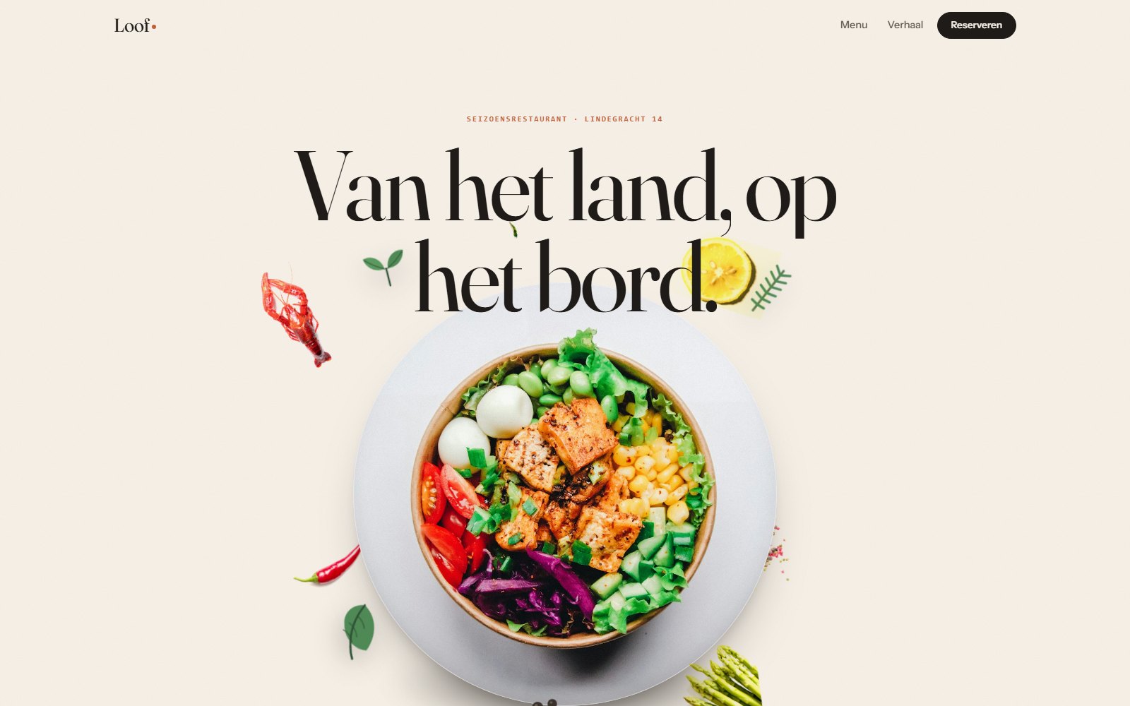 Restaurant — conceptontwerp