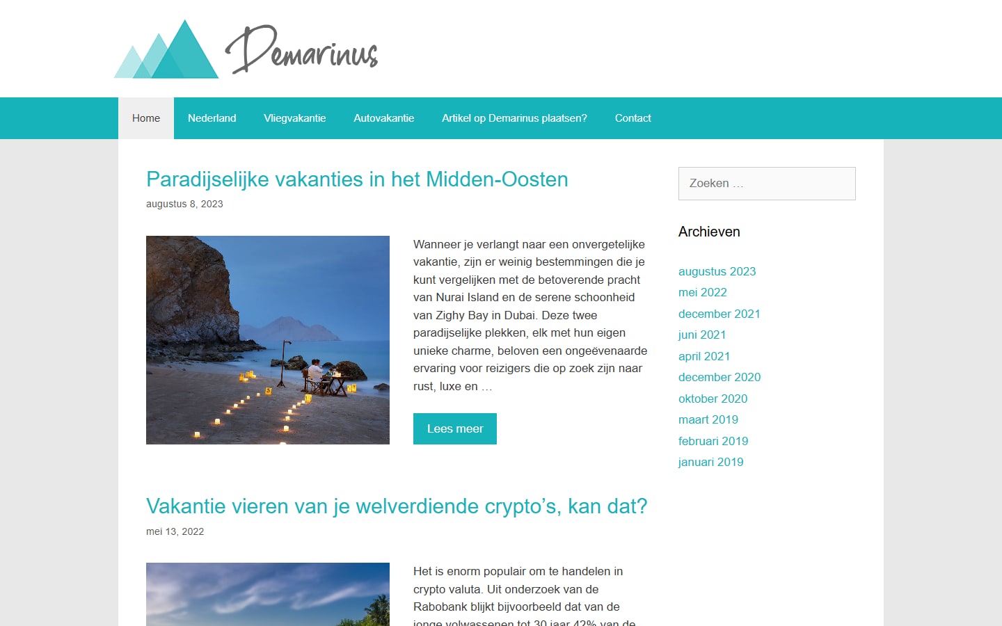 Demarinus — Reisblog