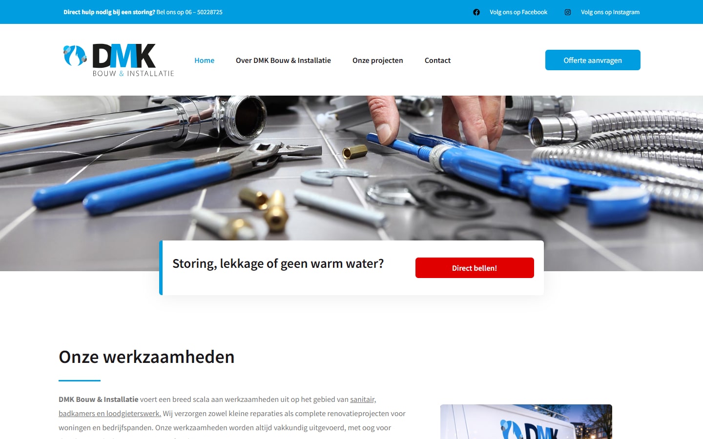 DMK Bouw & Installatie — Bouw en installatie