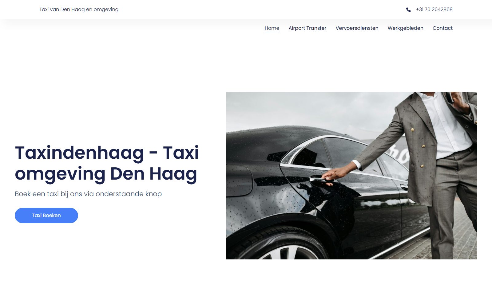 Taxindenhaag — Taxivervoer