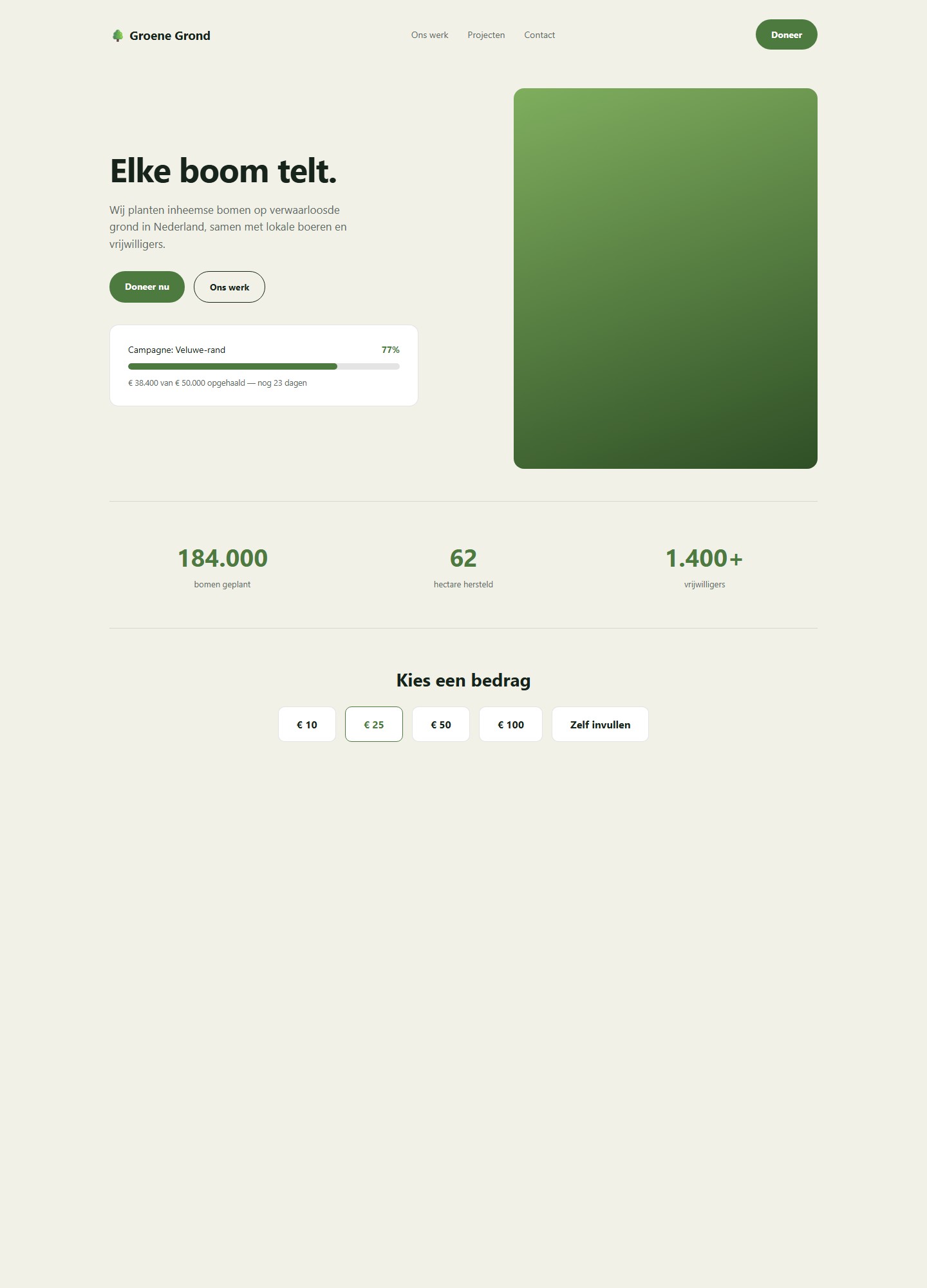 Groene Grond — volledige pagina